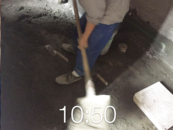 東莞保利生態(tài)城裝修工地現場之基礎工程