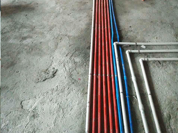 東莞保利生態(tài)城裝修工地現場之水電工程